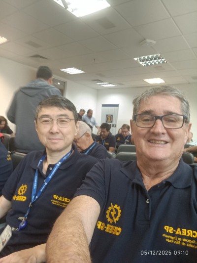 Sindicato e Atecnólogos na reunião nº 655 da CEEE do CREA-SP