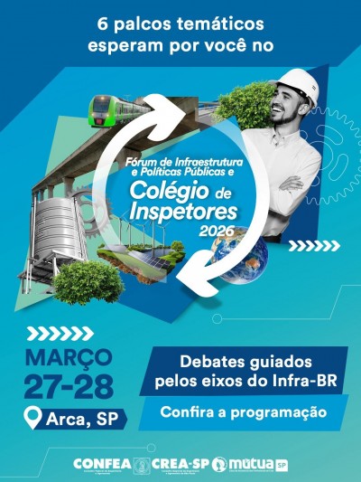 Colégio de Inspetores 2026: o futuro da infraestrutura brasileira passa por aqui!