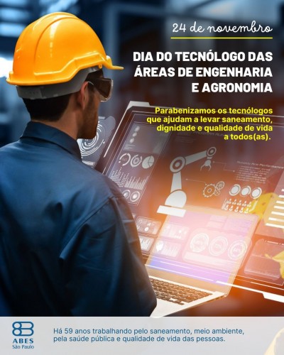 24 de novembro marca o Dia do Tecnólogo das Áreas de Engenharia e Agronomia