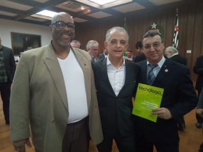 Tecnólogos em audiência com o governador de São Paulo