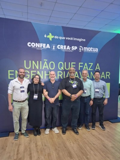 Sindicato e Atecnólogos participam de reunião da UNACAP no CDER do Crea-SP, em Bragança Paulista