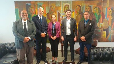 Sindicato e FNT participam de reunião no gabinete do senador Contarato