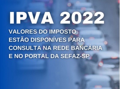 Audccon: IPVA 2022 está disponível para consulta na rede bancária