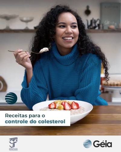 Géia: confira receitas para o controle de colesterol