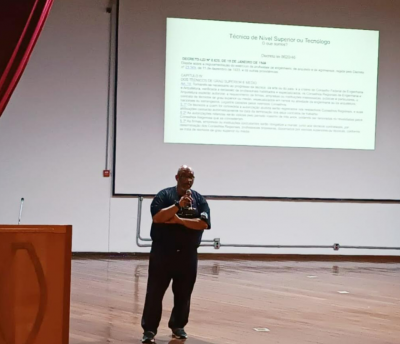 Presidente do Sindicato ministra palestra na Fatec-SP sobre o futuro dos Tecnólogos