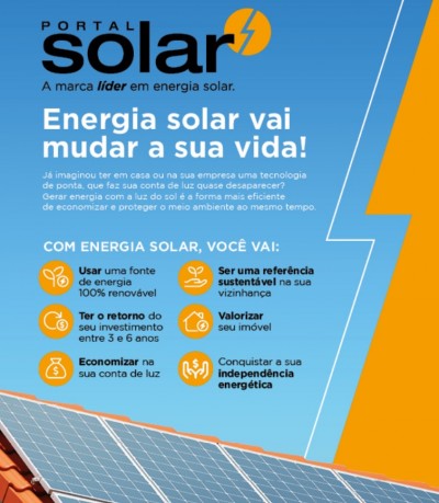 Portal Solar: energia solar vai mudar a sua vida