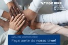 Instituto Brasileiro de Economia da FGV abre vagas para estágio de Tecnólogos