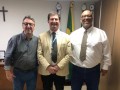 Sindicato reúne-se em Brasilia com o presidente em exercício do Confea, Evanio Nicoleit